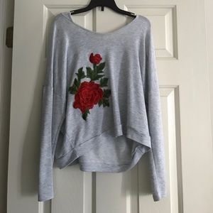 Fashion Nova Cropped hoodie